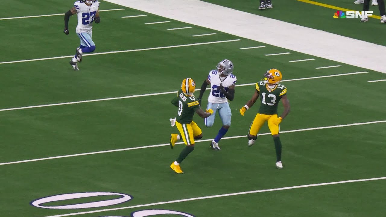 Love to Golden! Packers' big play in opening drive leads to TD