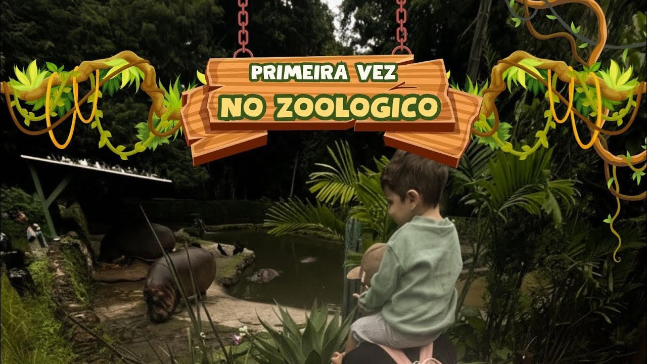 Primeira vez do Jonas no zoológico 🦁🥳