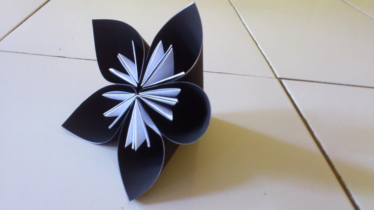 Cara Membuat Origami Bunga Kusudama | Origami Bunga dan Tanaman