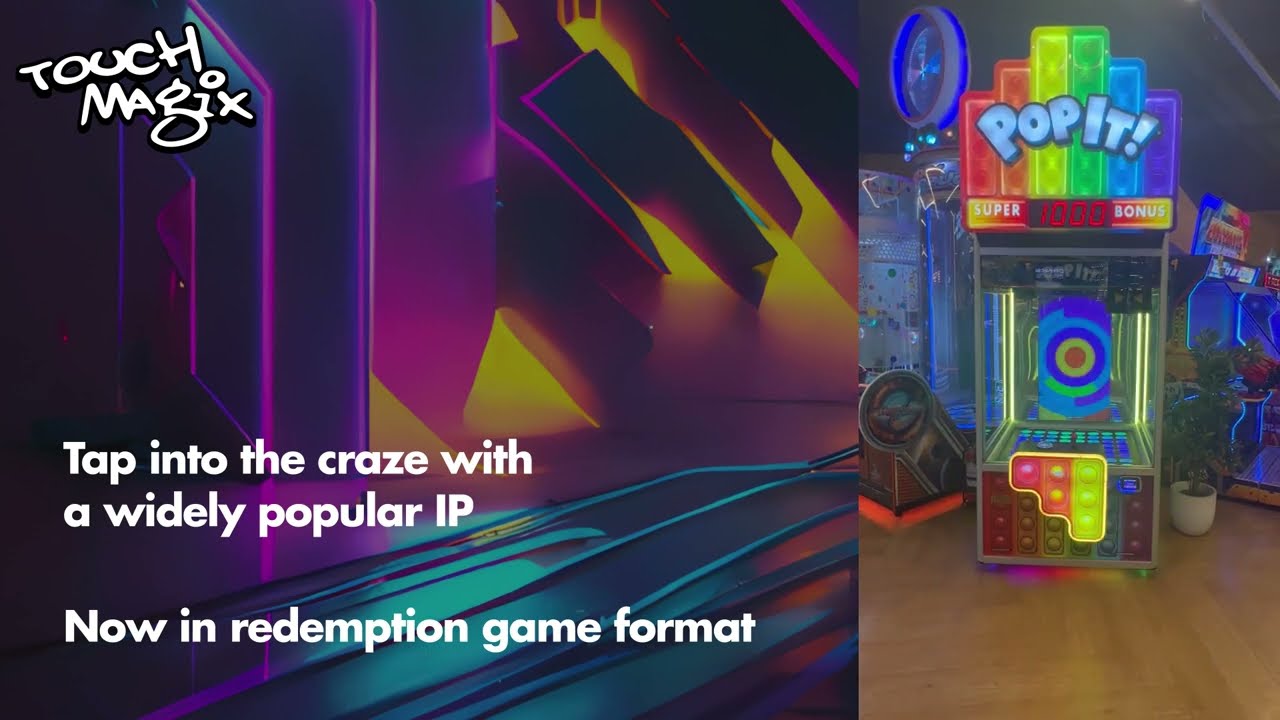 Popit® | New Arcade Game from TouchMagix