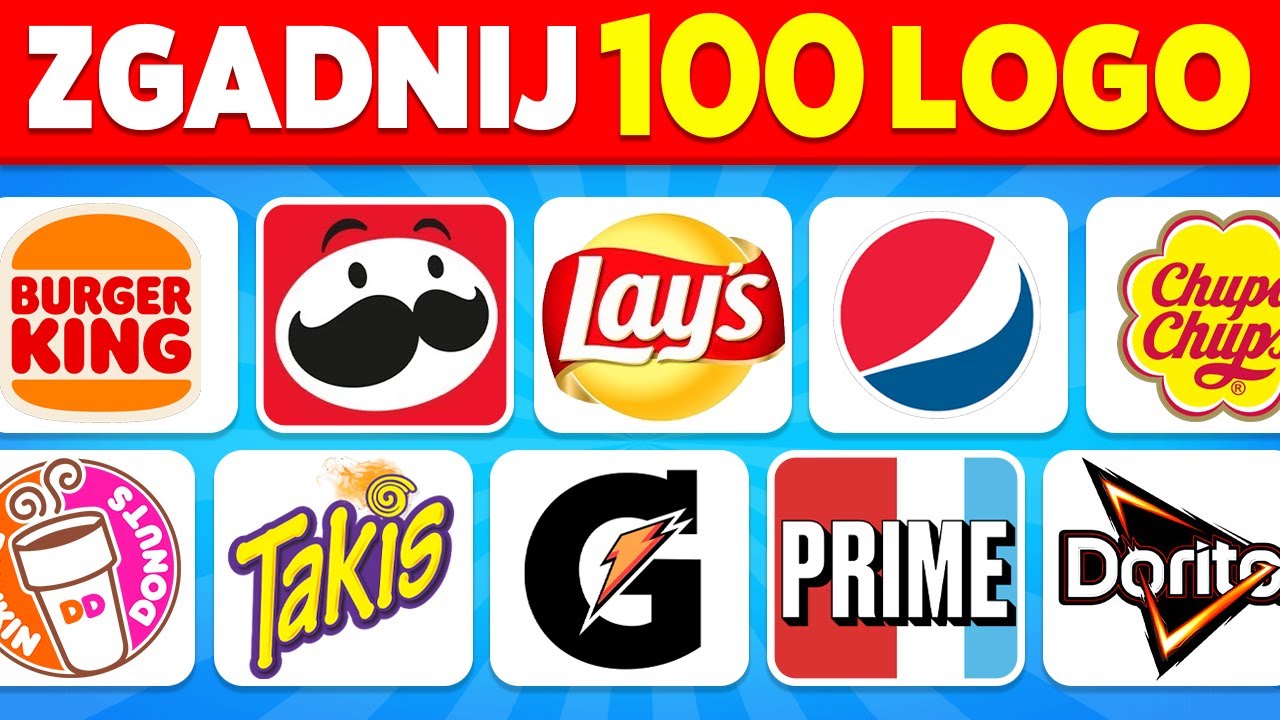 Zgadnij logo w 3 sekundy | 50 Logotypów 🥇🍏 | Edycja jedzenie i napoje | Logo Quiz Wyzwanie 2025