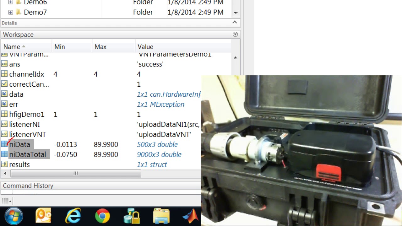 Battery Data Acquisition and Analysis Using MATLAB
