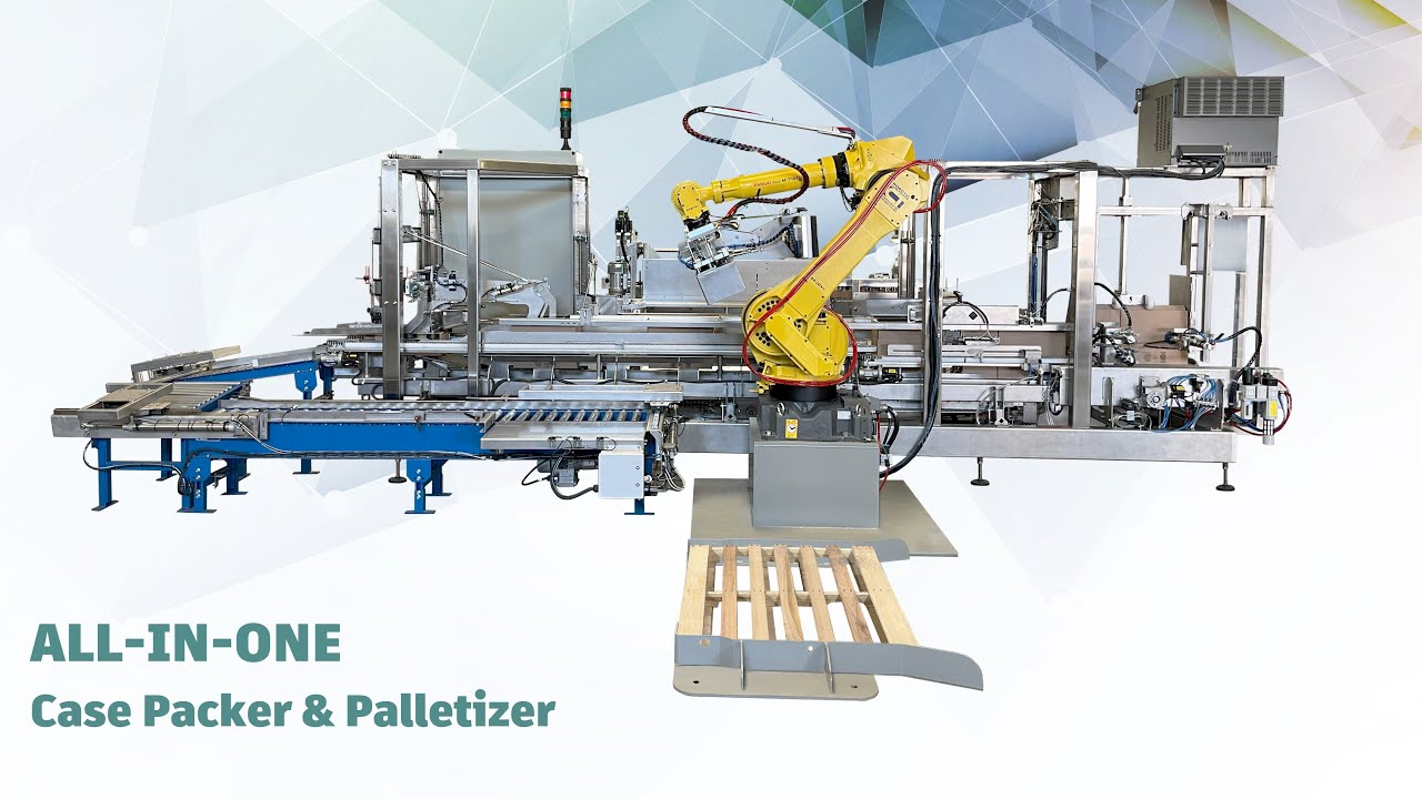 ALL-IN-ONE Case Packer & Palletizer
