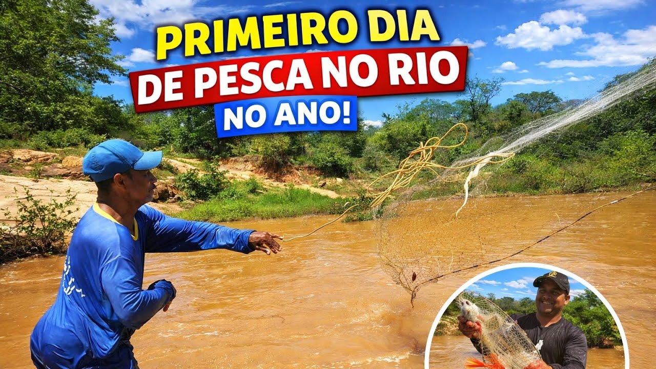 Primeira Pescaria no Rio no Ano: veja como foi!