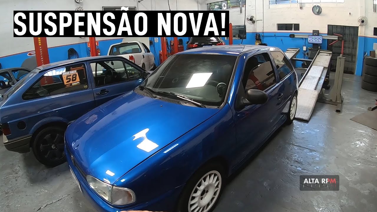 NOVA SUSPENSÃO do Gol 1.8 na Impacto Especiais - Alta RPM