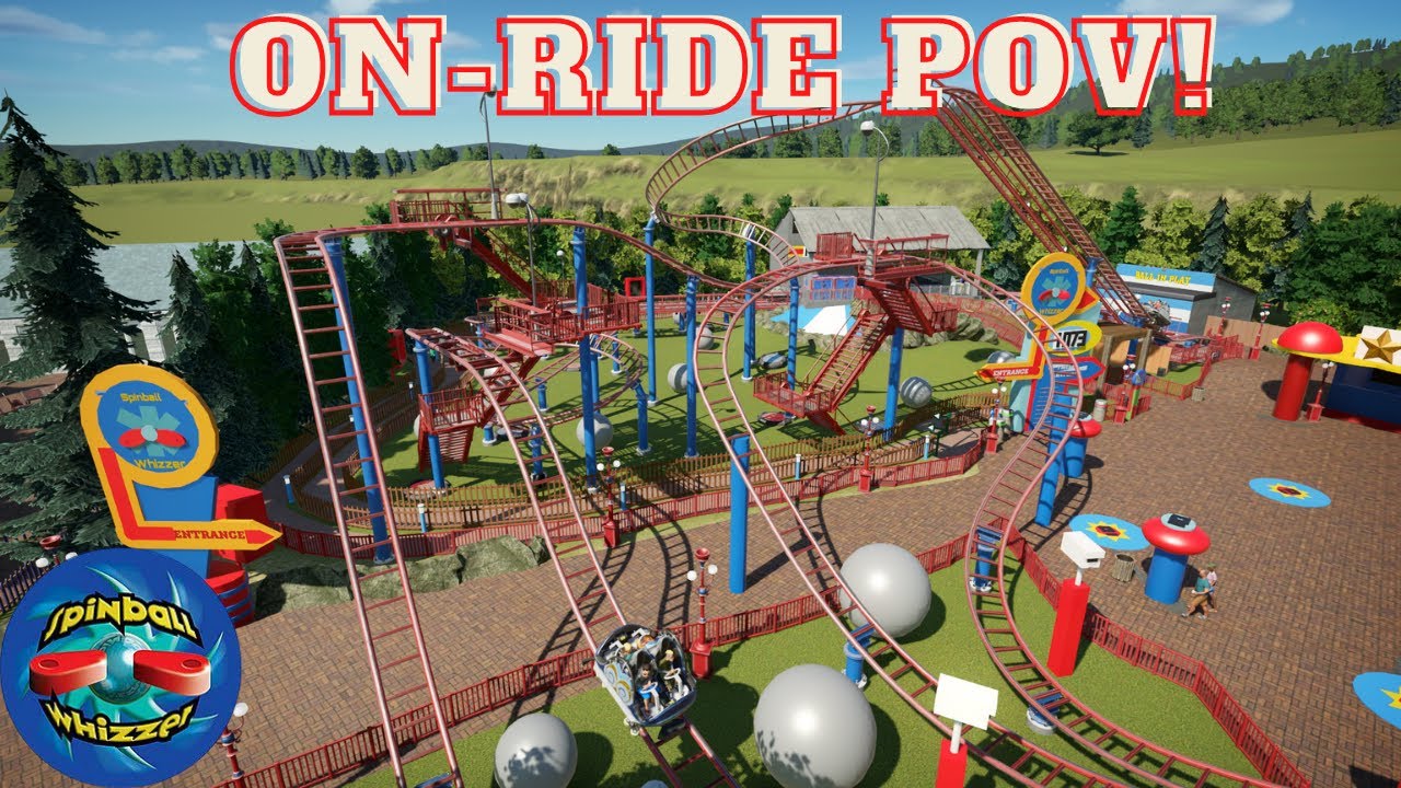 Spinball Whizzer On-Ride POV | Alton Towers | Planet Coaster Console Edition