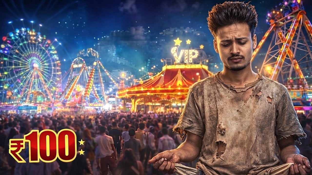 ₹100 Taka VIP Mela Survival Challenge 😱 | ₹100 Taka Mela Ghurai Possible ?” 💵