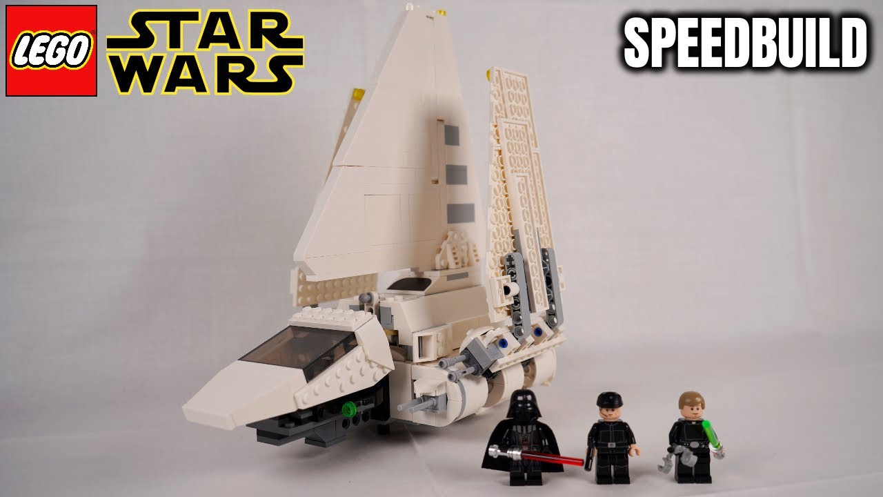 LEGO Star Wars 'Imperial Shuttle' 2021 Speed Build! | Set 75302