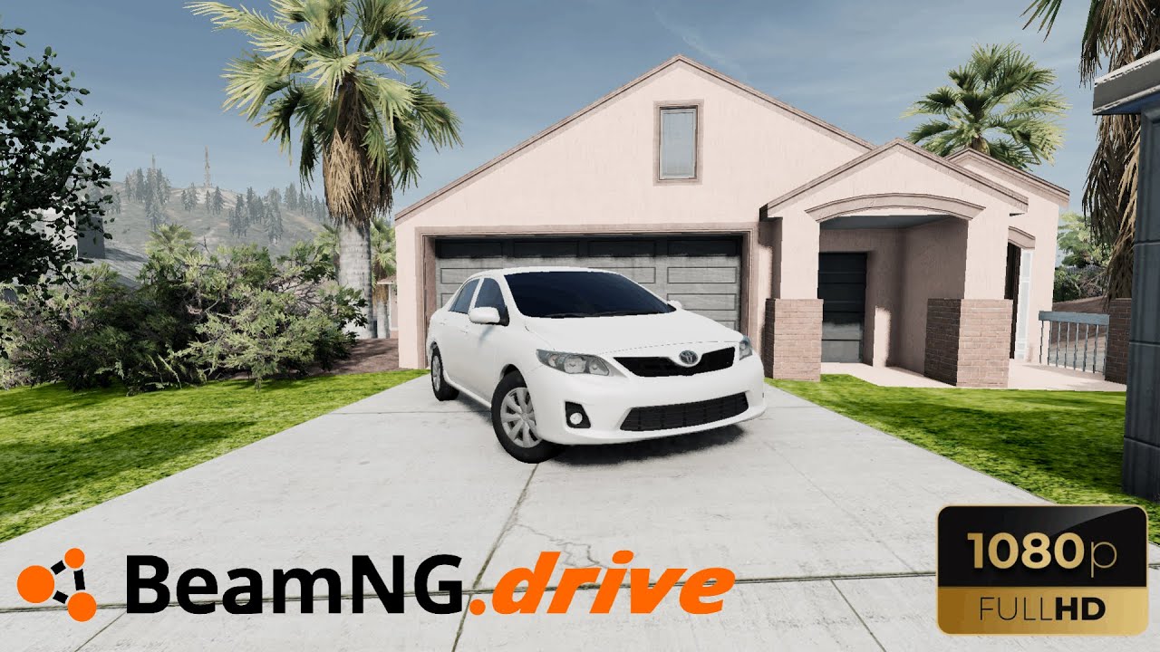 2012 Toyota Corolla LE | POV Drive | BeamNG.Drive | West Coast USA