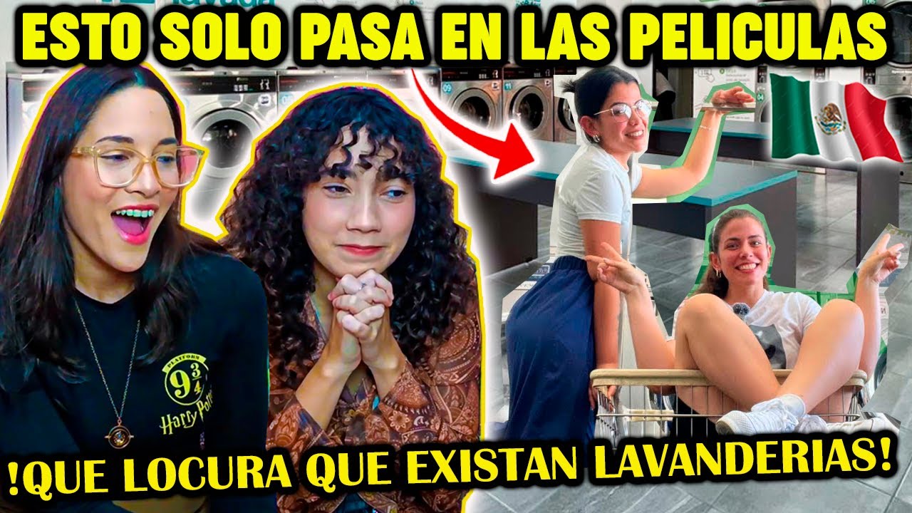 🇨🇺CUBANAS conocen una LAVANDERÍA en México 🇲🇽por primera vez