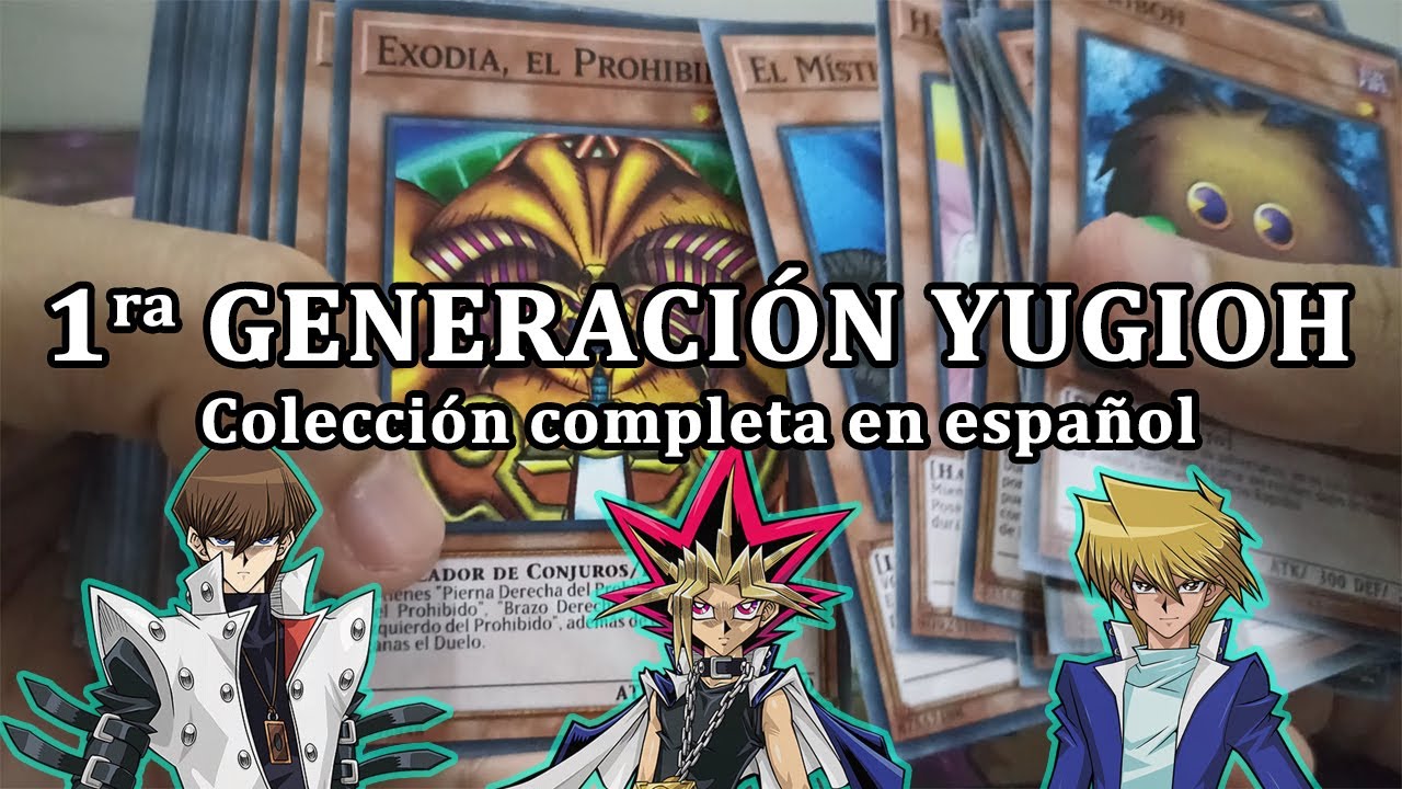 Yugioh Colección 1ra Generación Completa Español -  Cartas Yugioh Colombia