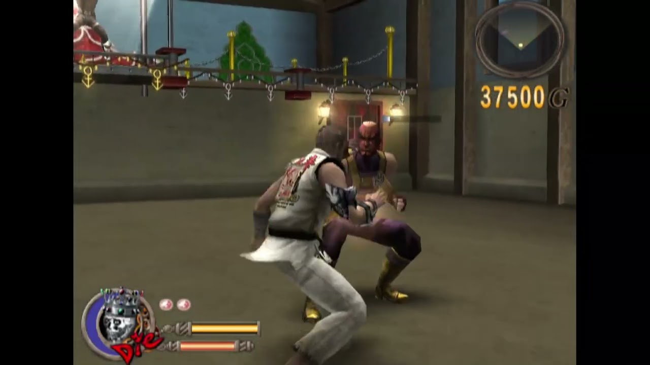 God Hand - Stage 1-4: Secret Warehouse Carnival, Mr. Gold and Silver [KMS Kick Only]
