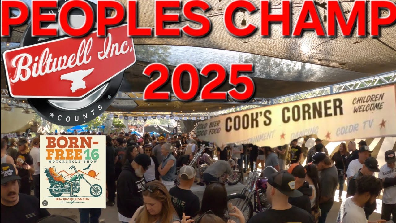 Biltwell People's Champ 2025 for Born Free 16