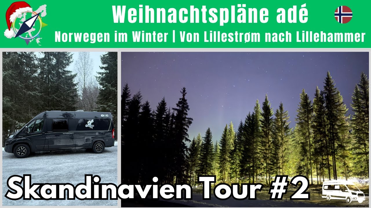 Norwegen 🇳🇴 im Winter | Von Lillestrøm nach Lillehammer – Weihnachtspläne adé 🎄🤷🏼‍♂️