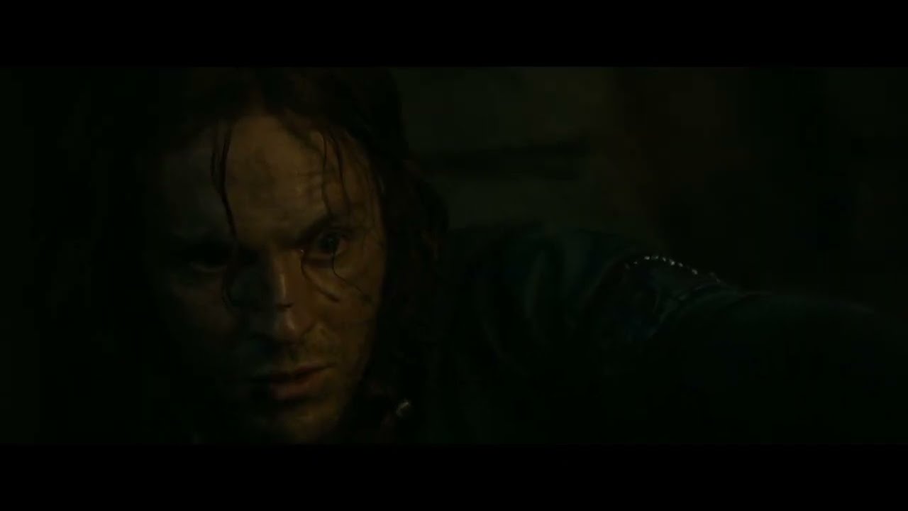 Rings Of Power , Season 2  Prison scene .Halbrand mind controls  Warg with Black Speech