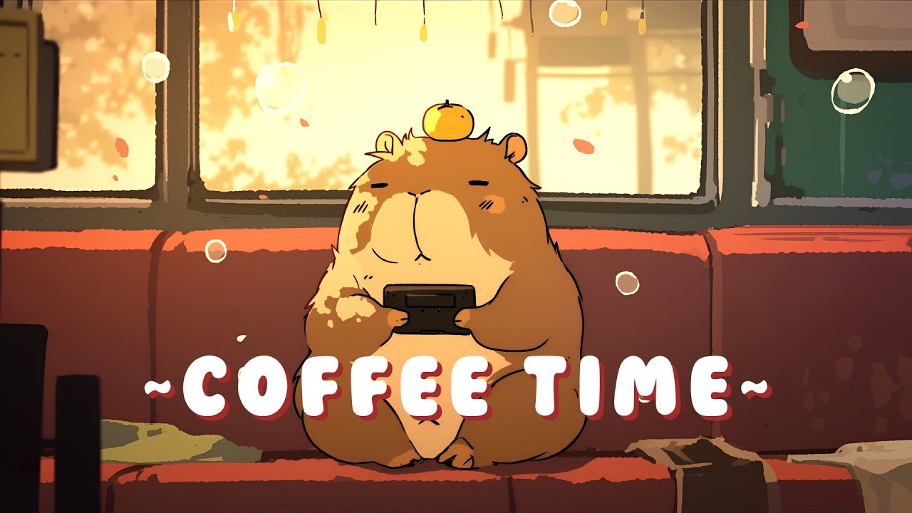 [1 Hour] Capybara Music Channel | Chill Beats to Help You Relax 🦫 🍵 ✨