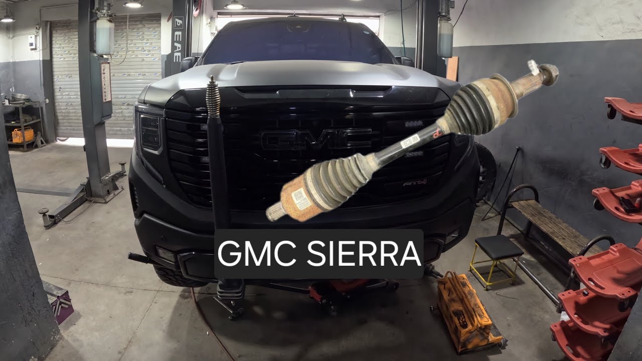 left cv axle replacement ... GMC sierra 2019-2024 (torque specs)