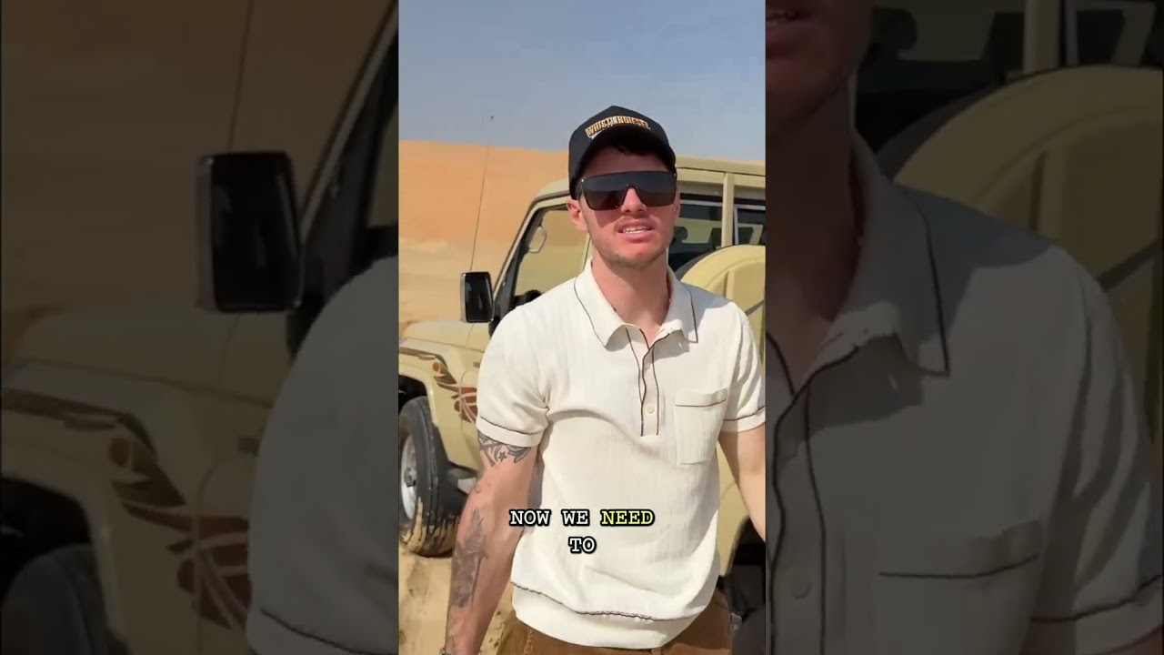 Desert Truck Stuck: Extreme Recovery Mission Gone Wrong! #shorts