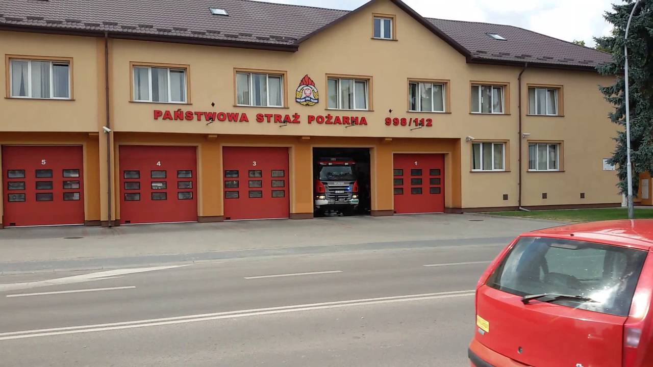 Wyjazd Alarmowy 381[L]25 Scania P340 GCBA z JRG Zamość