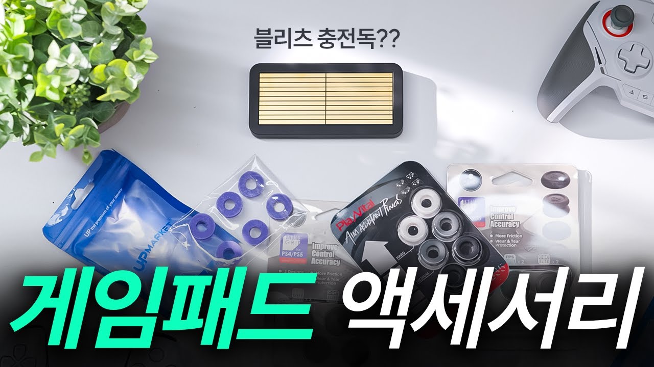 컨트롤러 전문 리뷰어가 알려드리는 필수 액세서리 추천