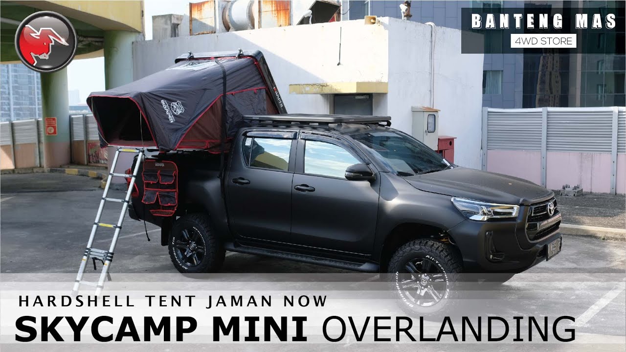 HARDSHELL TENT JAMAN NOW SKYCAMP MINI OVERLANDING (YAKIMA, IKAMPER)