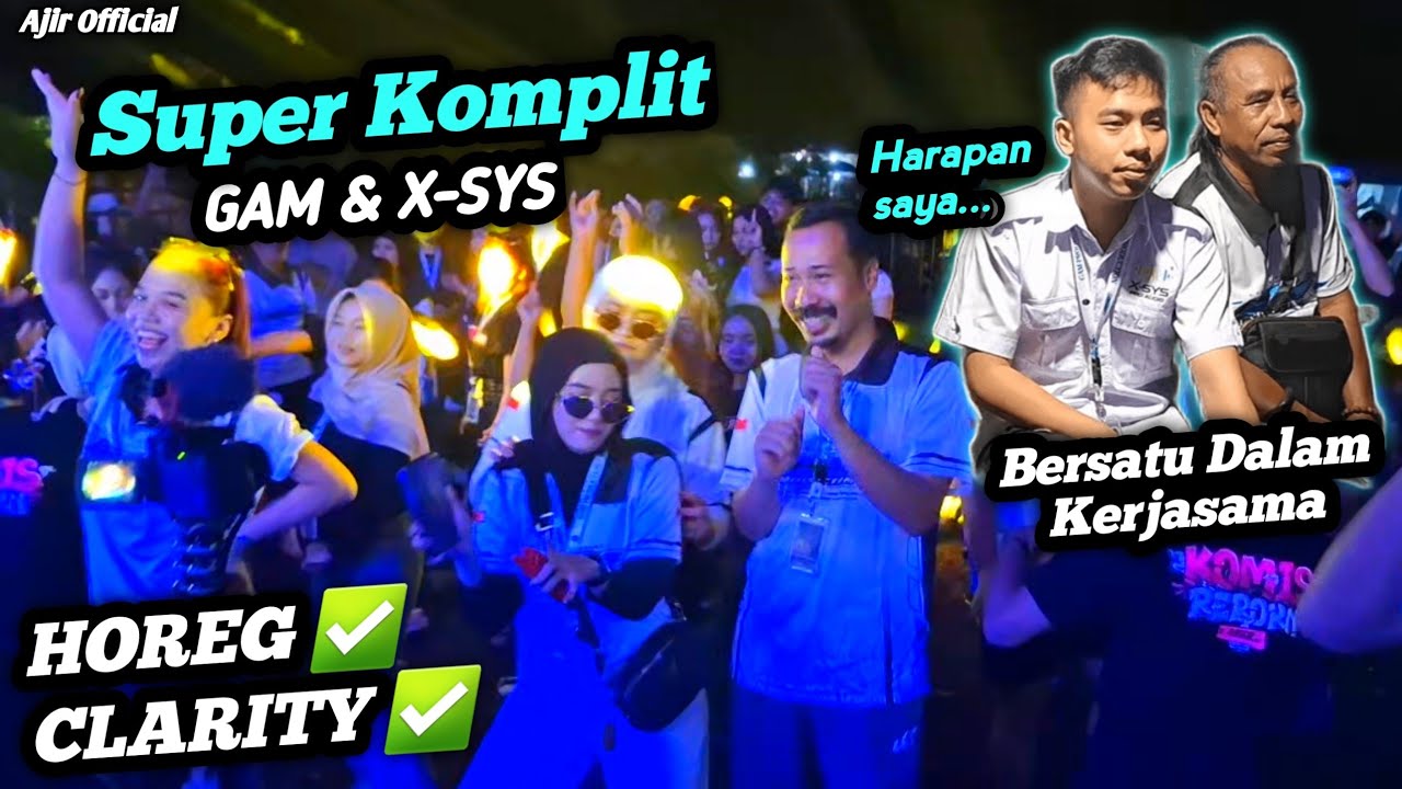 X-sys Super Komplit, Horeg&Clarity Dapet, Boss DAVIN Berharap Begini u/ GAM & Sound BWI