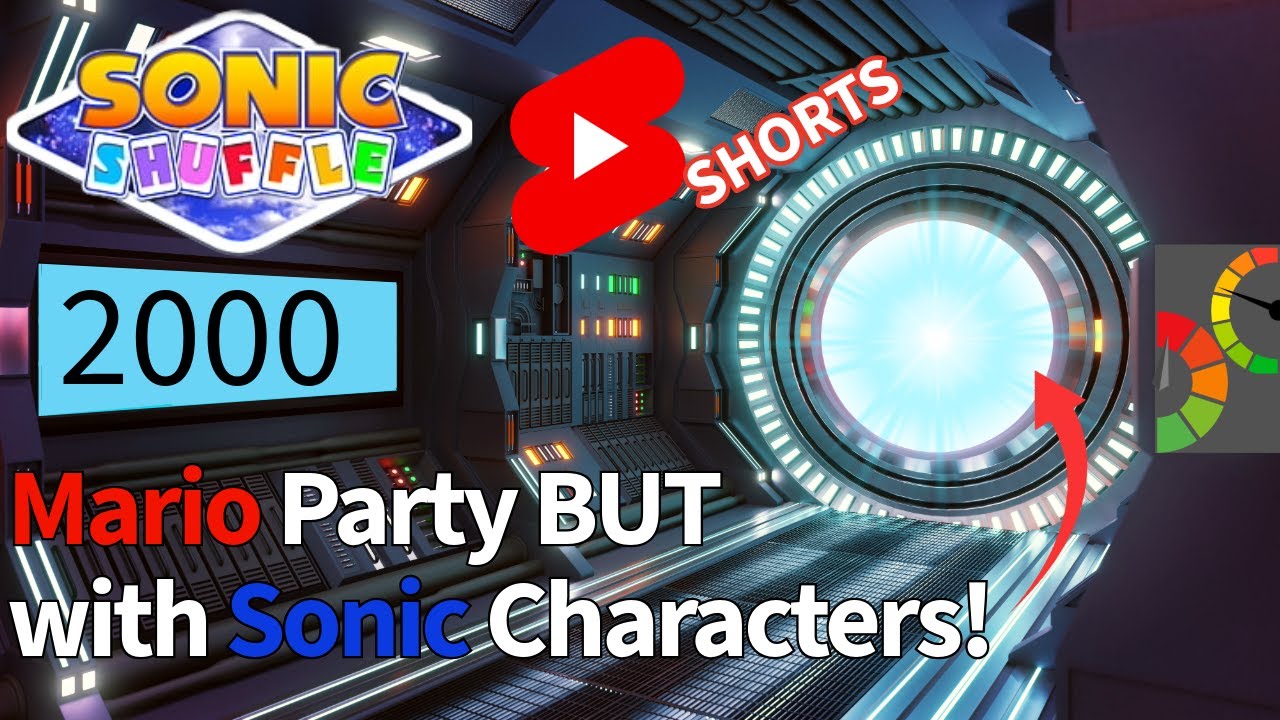 Sonic Shuffle for Sega Dreamcast -  Part 1 - Card Shuffling  #shorts