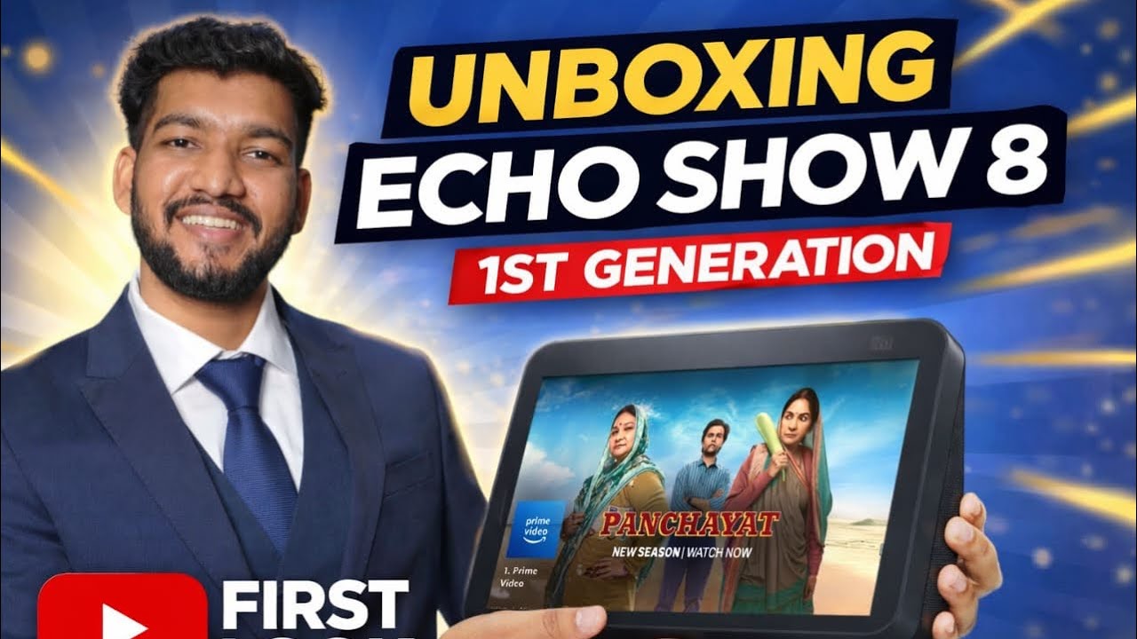 Bought Refurbished Echo Show 8 1st gen only for ₹4,400 from amazon! Renewed or Repaired?