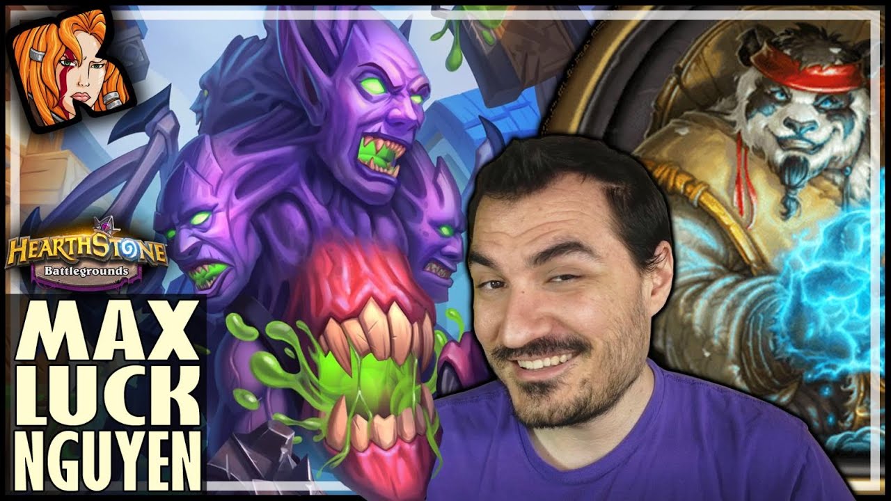 MAXIMUM LUCK NGUYEN RUN! - Hearthstone Battlegrounds