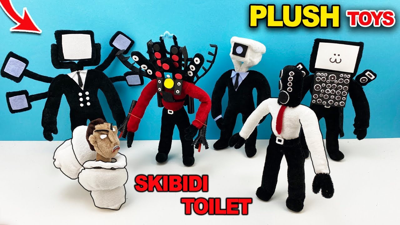 Plush - Mega Compilation - Skibidi Toilet Toy DIY! How To Make - Cool Crafts