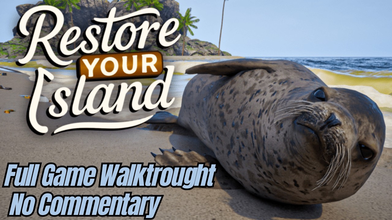 Restore Your Island  NEW MAP! | Full Game Walkthrough | No Commentary