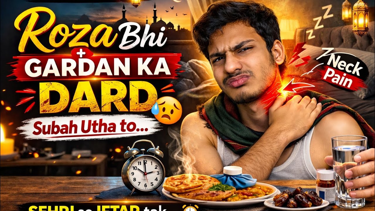 Ye kiya ho gaya 😱 Achanak neck pain roza Mai 😬