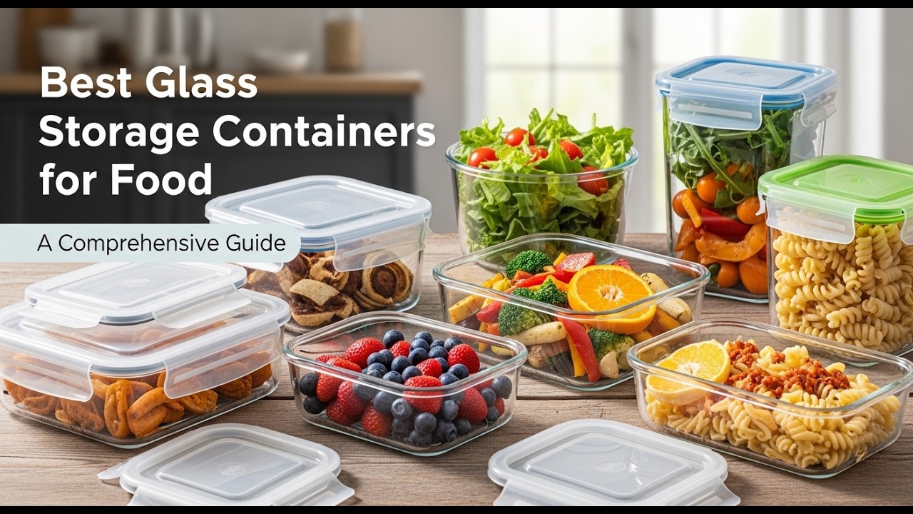 TOP 5 Best Glass Storage Containers for Food 2026