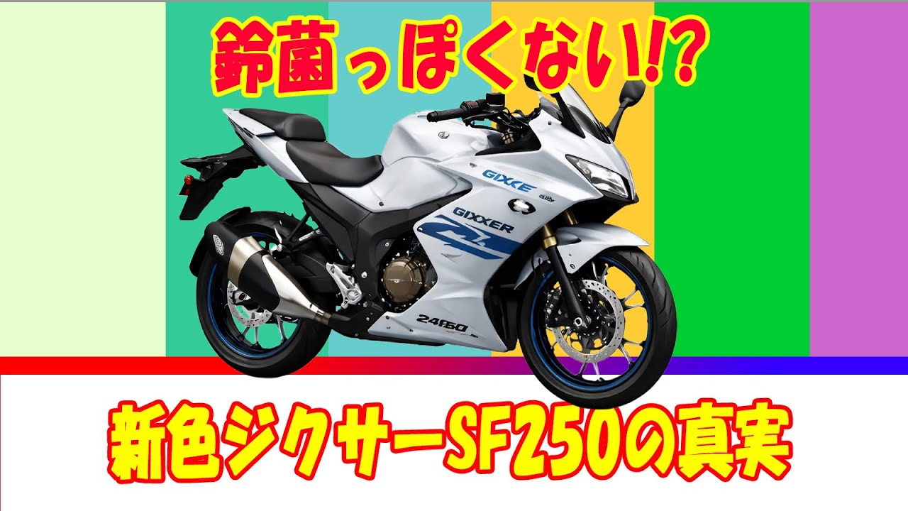 【ジクサーSF250】見た目は紳士、中身は変態？油冷250のリアルな使い勝手