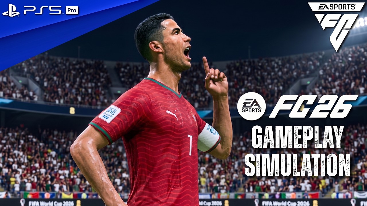 FC 26 &mdash; Португалия против Хорватии &mdash; Чемпионат мира FIFA 2026, 1/16 финала | PS5 Pro [4K60]
