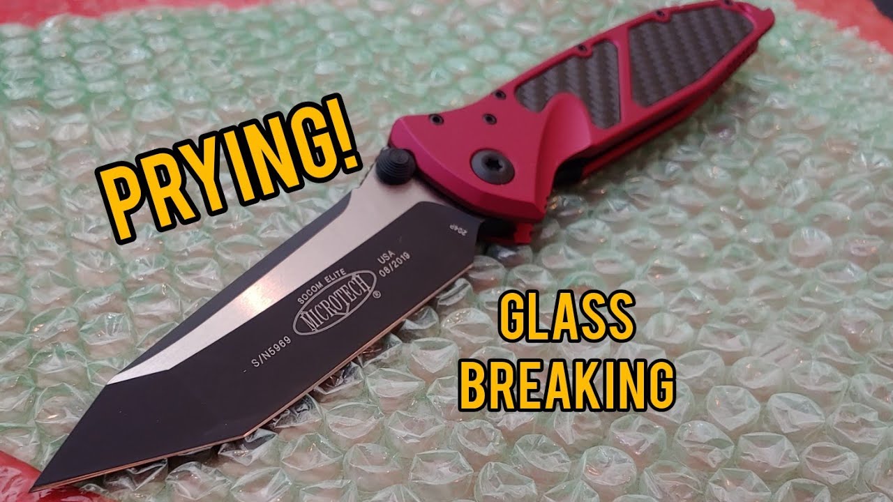 MICROTECH SOCOM ELITE REVIEW HARD USE? SHARPENING!
