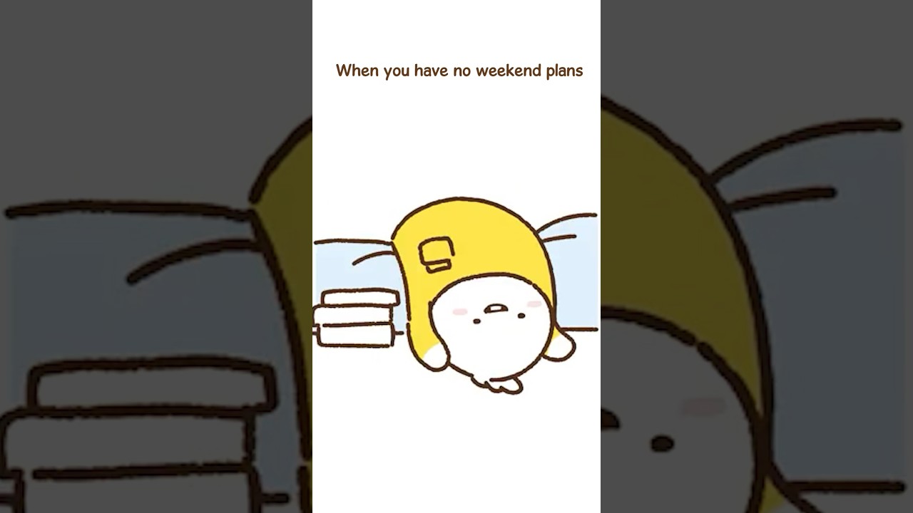 When You Have No Weekend Plans #shorts #memes