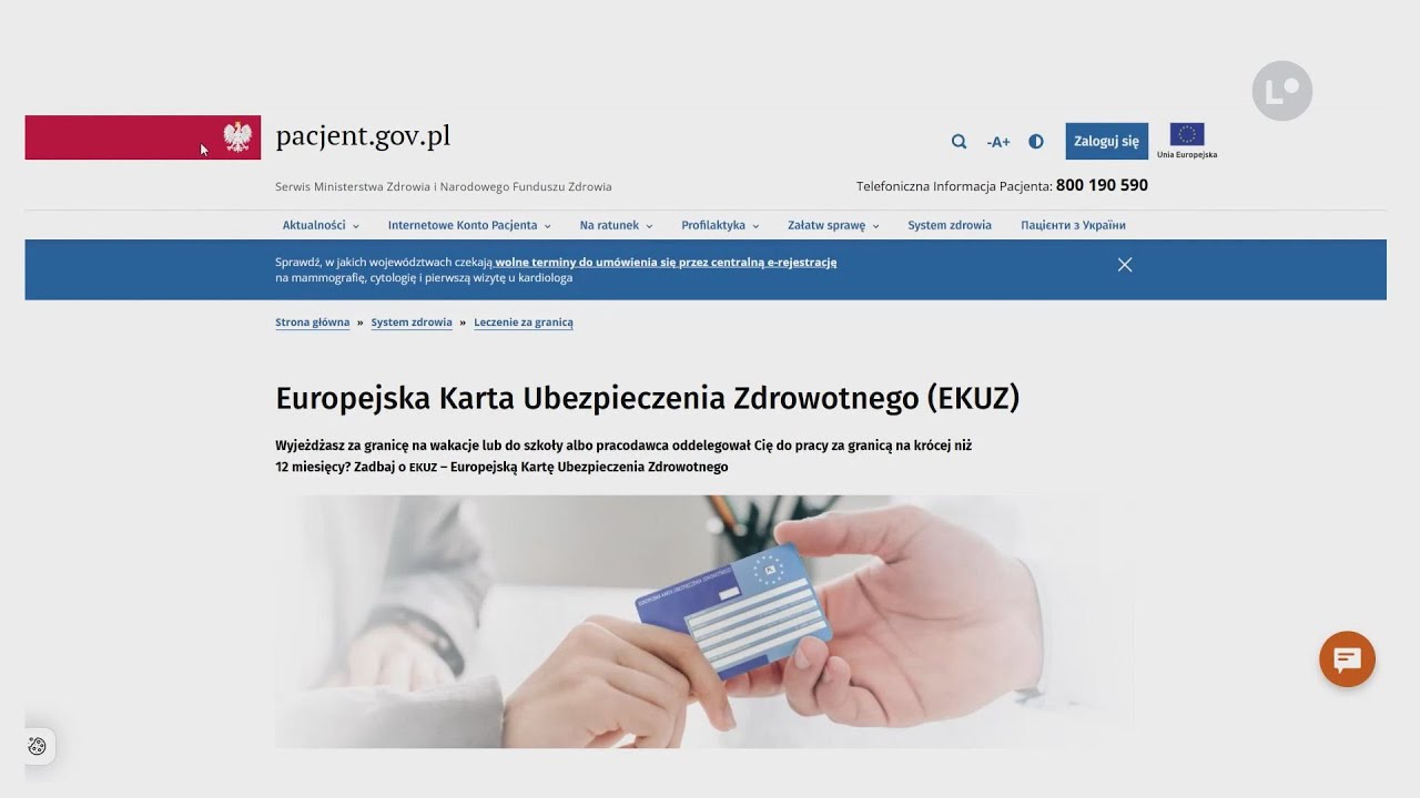 EKUZ &mdash; mała karta, wielka ochrona przed zimowym wyjazdem | LOKALNA.TV