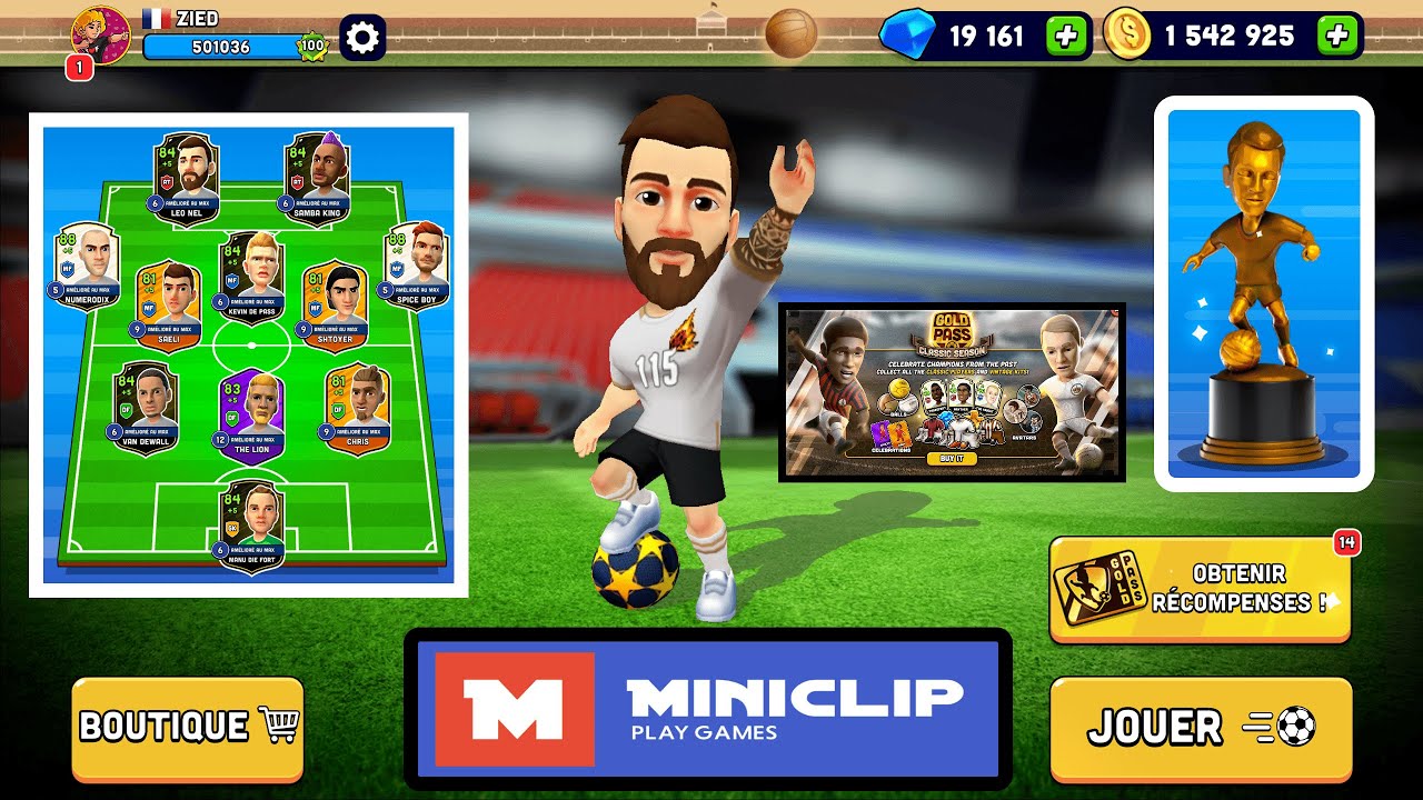 [FR] Mini Football Classic Tournament 🆙 977 TEAM 🆙
