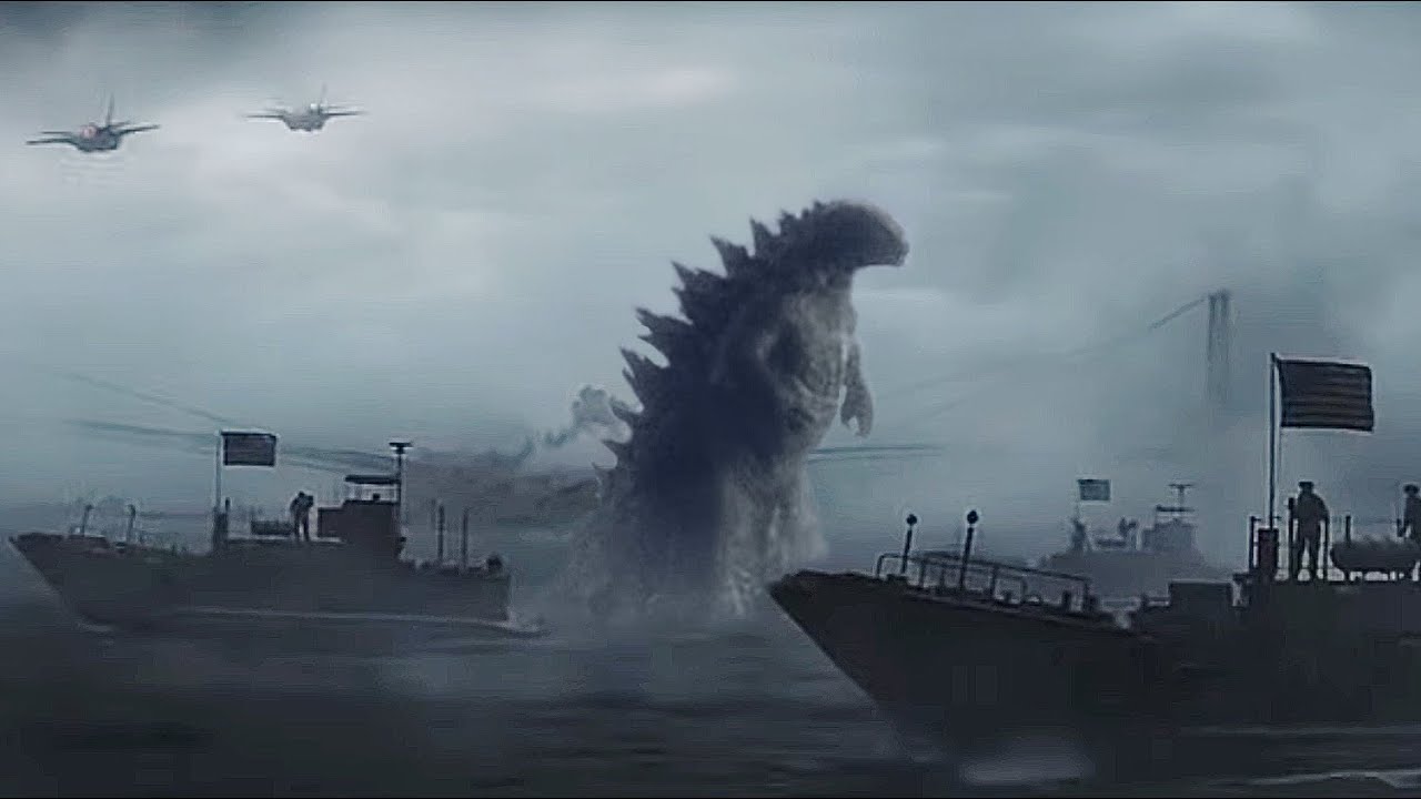 GODZILLA (2014) + Monarch Legacy of Monsters - Golden Gate Bridge FULL Scene [HD] (Edit)