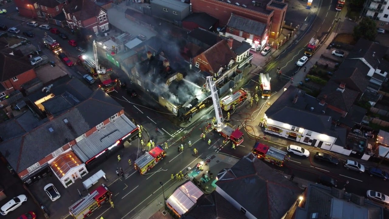 HIWFRS have dispatched 14 engines to the incident in Southampton