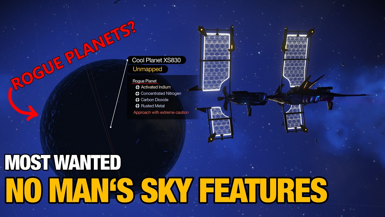 My 5 MOST WANTED No Man's Sky Cosmos Features! [NMS Update Wishlist]