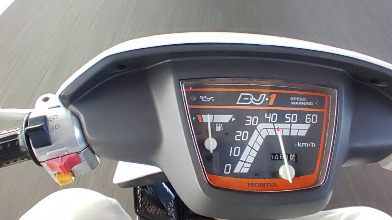 HONDA Dj-1 フルノーマル 最高速？