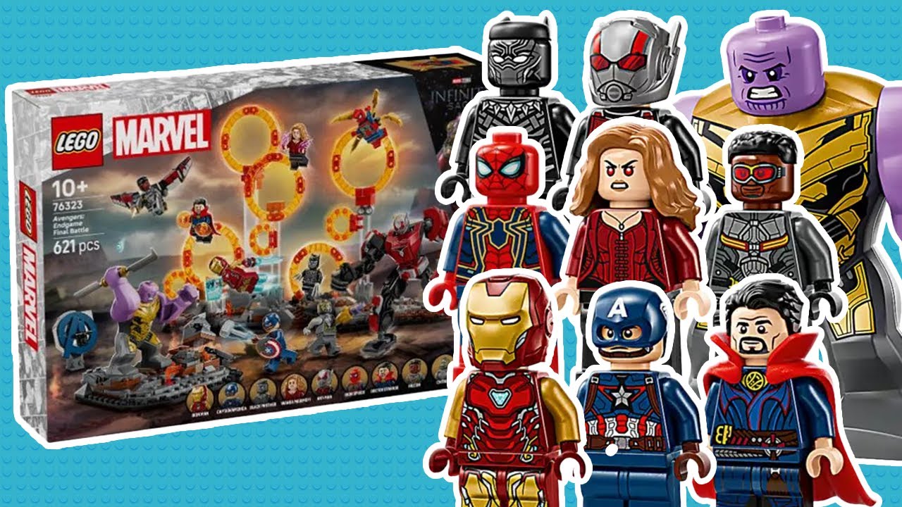 AVENGERS...ASSEMBLE! LEGO 76323 Avengers Endgame FINAL BATTLE Speed Build!