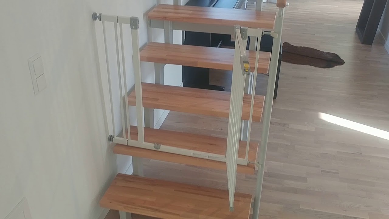 Review: Treppenschutzgitter „Open ’n Stop“ von Hauck