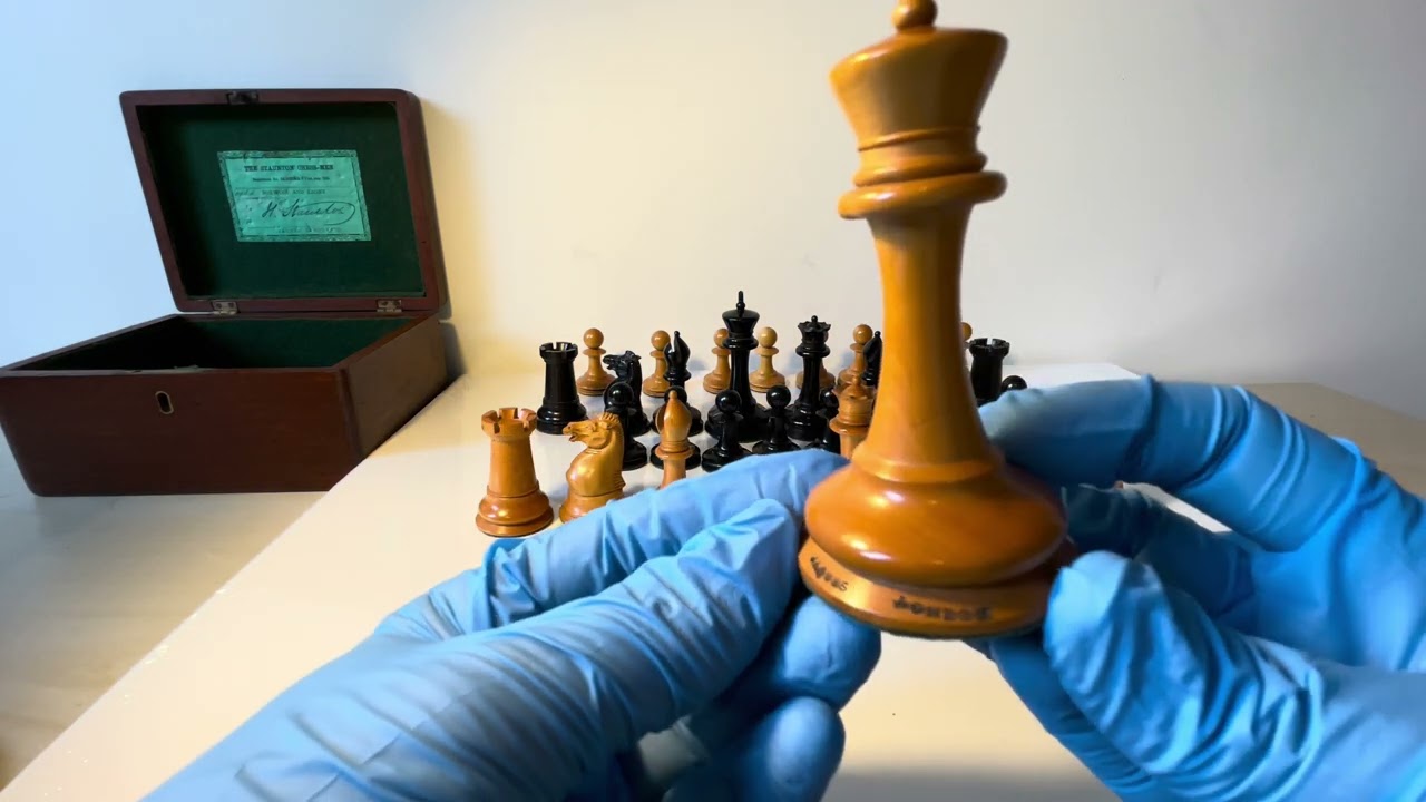 Original Jaques London Staunton chess set