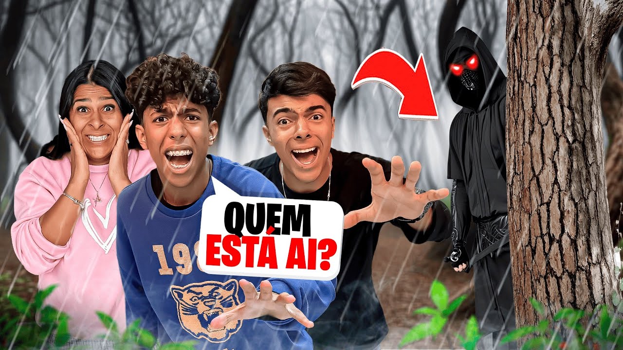 😬QUEM ESTÁ AÍ??😱”Ouvimos um grito muito estranho”😓😬