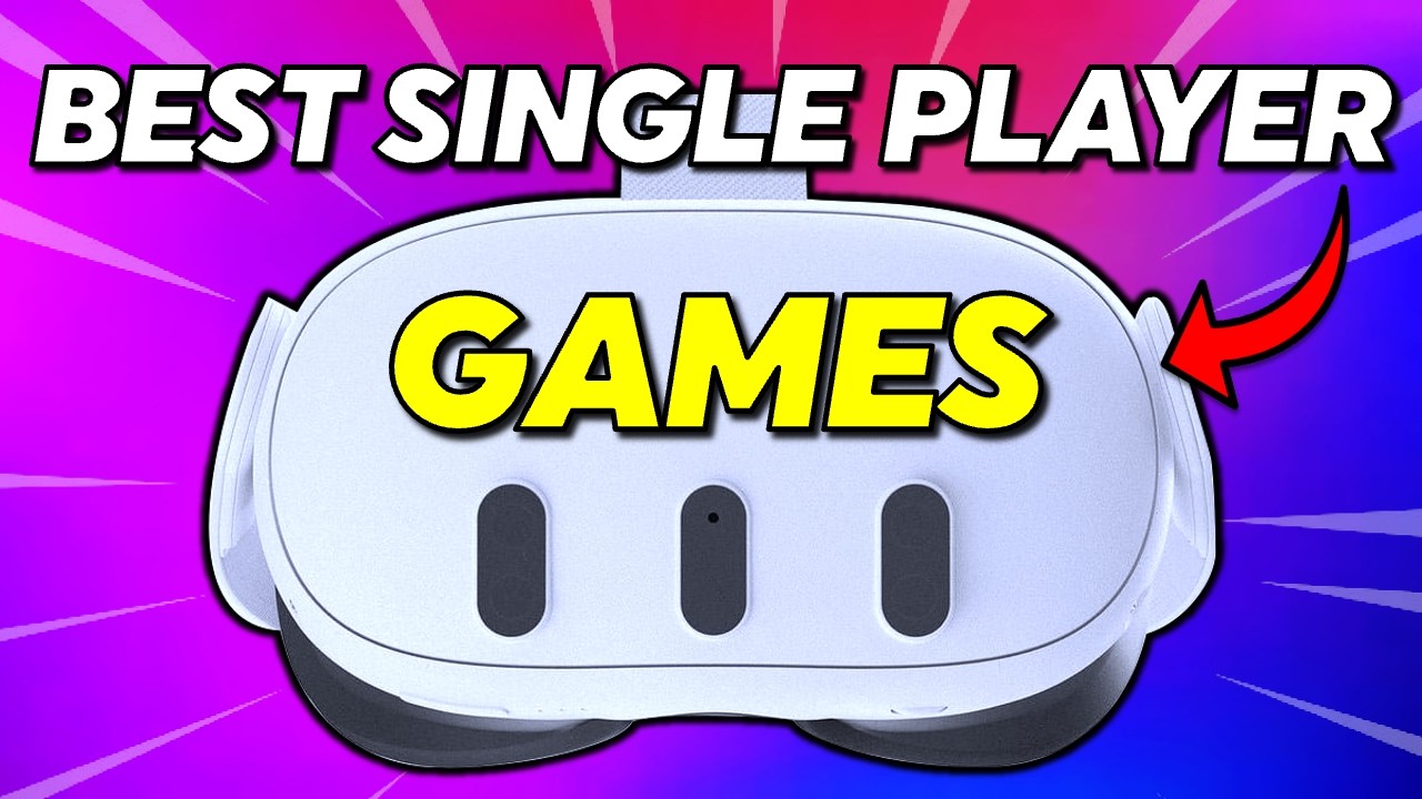 15 BEST Single Player VR Games on Meta Quest 3!