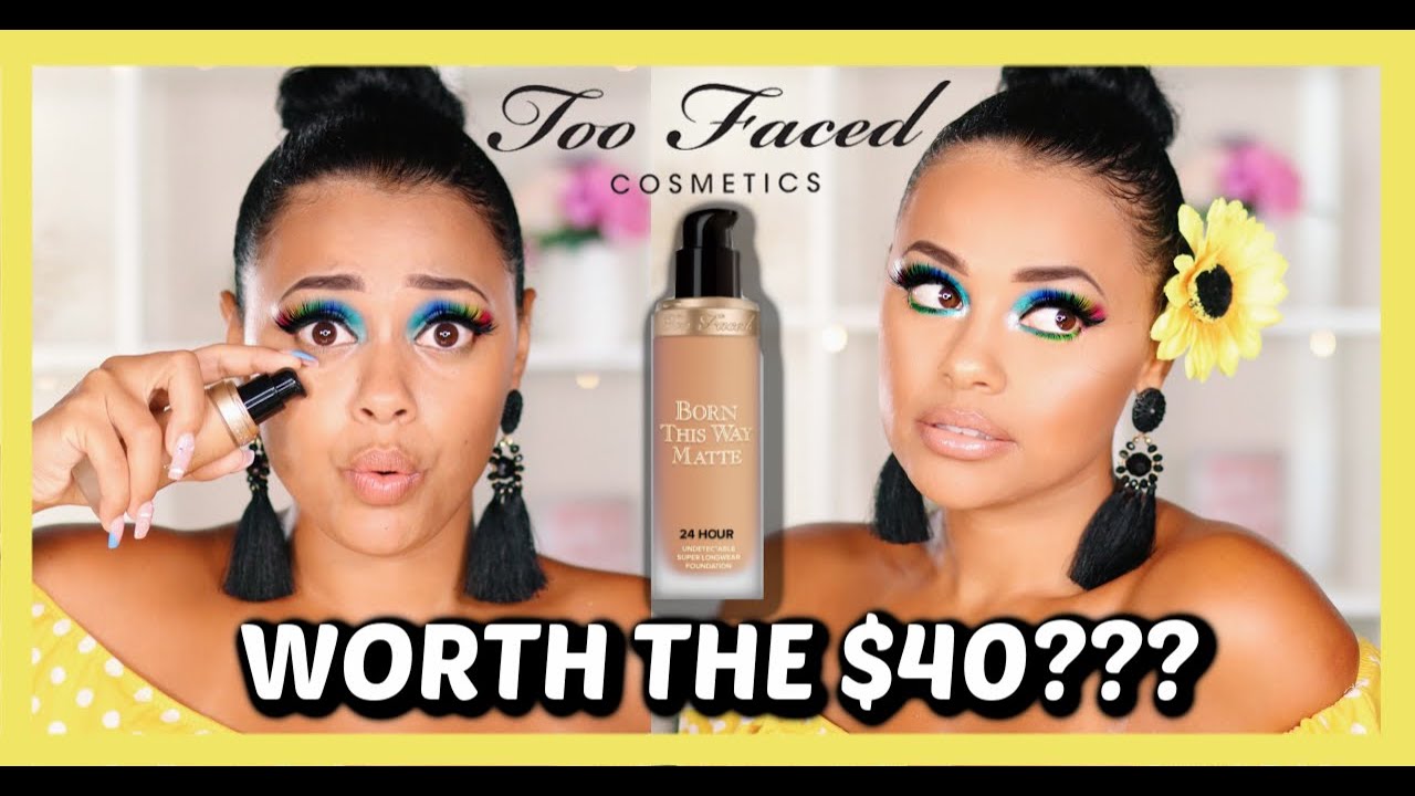 *NEW* Too Faced Born This Way Matte Foundation Review | Evette Santos