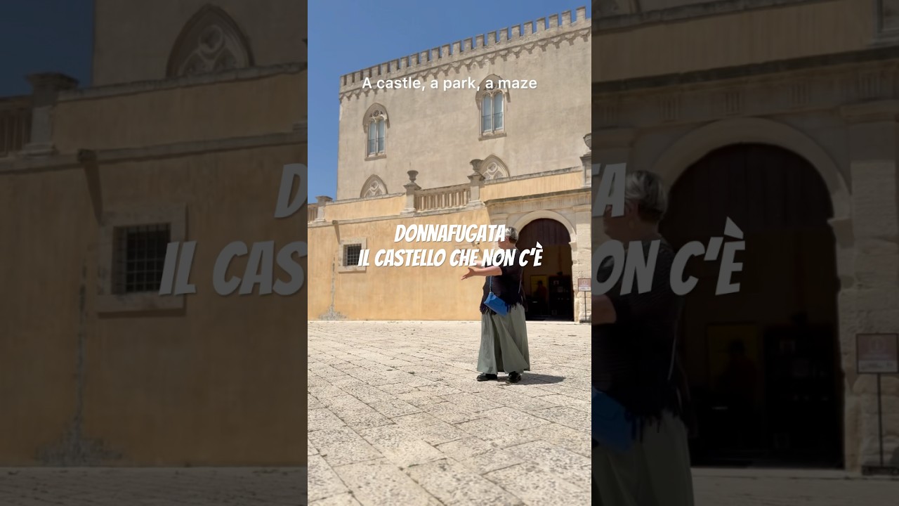 Scopri il castello di Donnafugata a Ragusa - Discover the Donnafugata castle in Sicily #travel